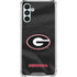 University of Georgia Black Jersey Galaxy A13 5G Clear Case