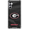 University of Georgia Black Jersey Galaxy A14 5G Clear Case