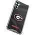University of Georgia Black Jersey Galaxy A14 5G Clear Case
