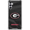 University of Georgia Black Jersey Galaxy A15 5G Clear Case