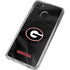 University of Georgia Black Jersey Galaxy A21 Clear Case