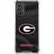 University of Georgia Black Jersey Galaxy A32 5G Clear Case