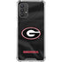 University of Georgia Black Jersey Galaxy A32 5G Clear Case