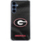 University of Georgia Black Jersey Galaxy A35 5G Clear Case