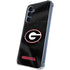 University of Georgia Black Jersey Galaxy A35 5G Clear Case