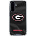 University of Georgia Black Jersey Galaxy A36 5G Clear Case