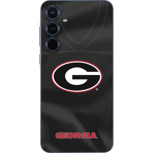 University of Georgia Black Jersey Galaxy A36 5G Skin