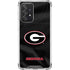 University of Georgia Black Jersey Galaxy A52 5G Clear Case