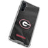 University of Georgia Black Jersey Galaxy A54 5G Clear Case