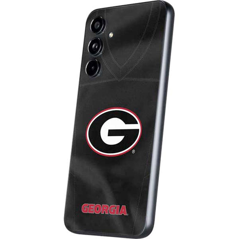 University of Georgia Black Jersey Galaxy A54 5G Skin