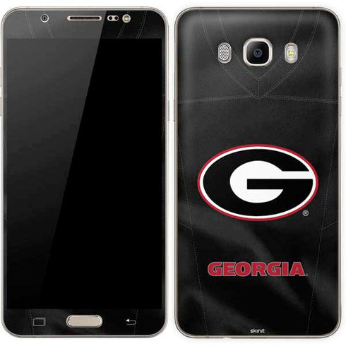 University of Georgia Black Jersey Galaxy J7 Skin