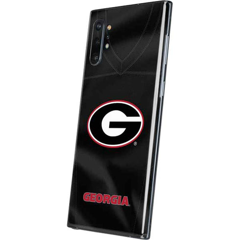 University of Georgia Black Jersey Galaxy Note 10 Plus Skin