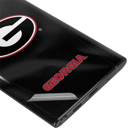 University of Georgia Black Jersey Galaxy Note 10 Plus Skin