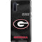 University of Georgia Black Jersey Galaxy Note 10 Pro Case