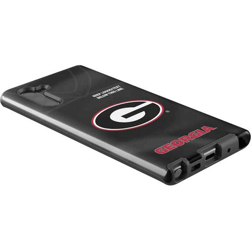 University of Georgia Black Jersey Galaxy Note 10 Pro Case