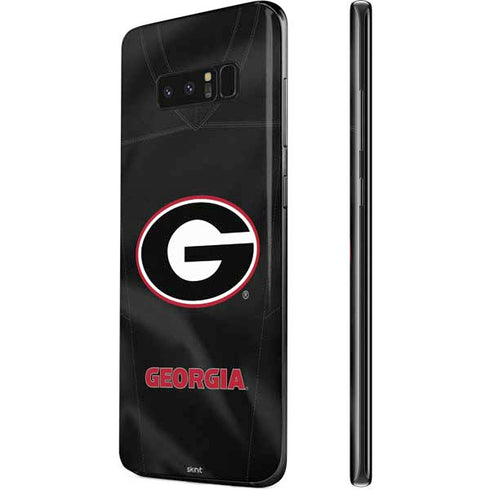 University of Georgia Black Jersey Galaxy Note 8 Skin
