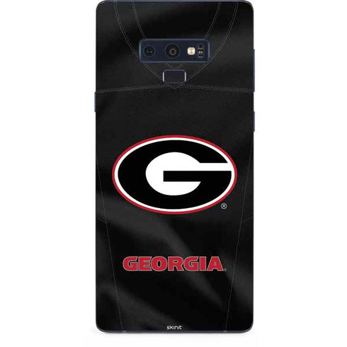 University of Georgia Black Jersey Galaxy Note 9 Skin