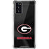University of Georgia Black Jersey Galaxy Note20 5G Clear Case