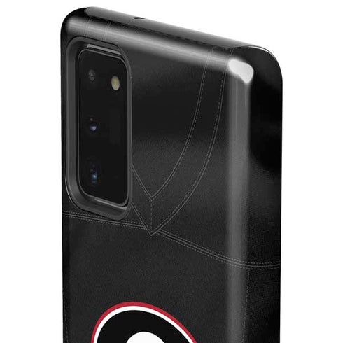 University of Georgia Black Jersey Galaxy Note20 5G Pro Case