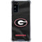 University of Georgia Black Jersey Galaxy S20 FE Clear Case
