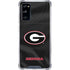 University of Georgia Black Jersey Galaxy S20 FE Clear Case