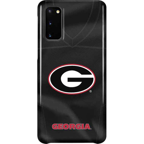 University of Georgia Black Jersey Galaxy Cases