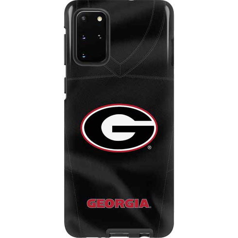 University of Georgia Black Jersey Galaxy S20 Plus Pro Case
