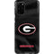 University of Georgia Black Jersey Galaxy S20 Plus Pro Case