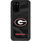 University of Georgia Black Jersey Galaxy S20 Plus Waterproof Case
