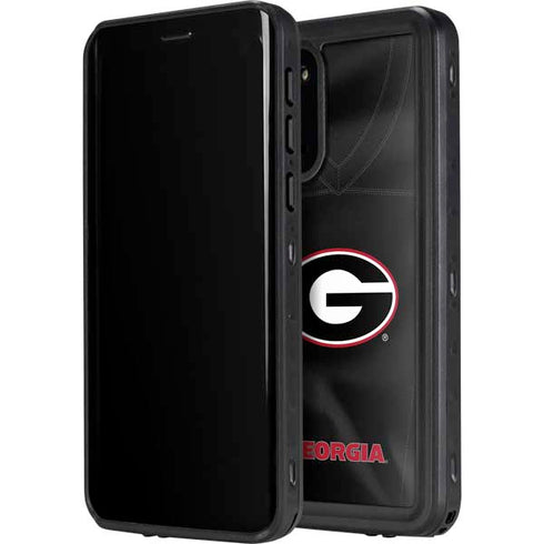 University of Georgia Black Jersey Galaxy S20 Plus Waterproof Case
