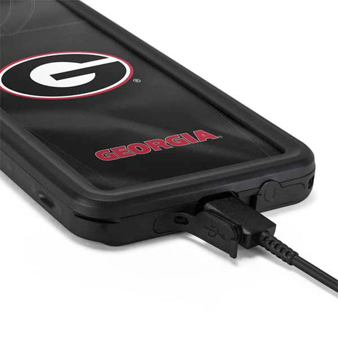 University of Georgia Black Jersey Galaxy S20 Plus Waterproof Case