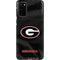 University of Georgia Black Jersey Galaxy S20 Pro Case