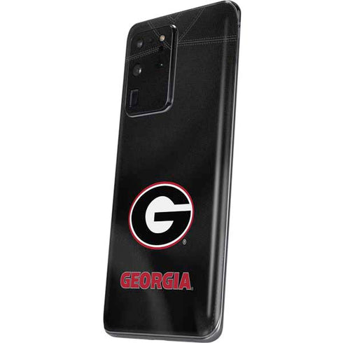 University of Georgia Black Jersey Galaxy S20 Ultra 5G Skin