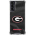 University of Georgia Black Jersey Galaxy S21 5G Clear Case