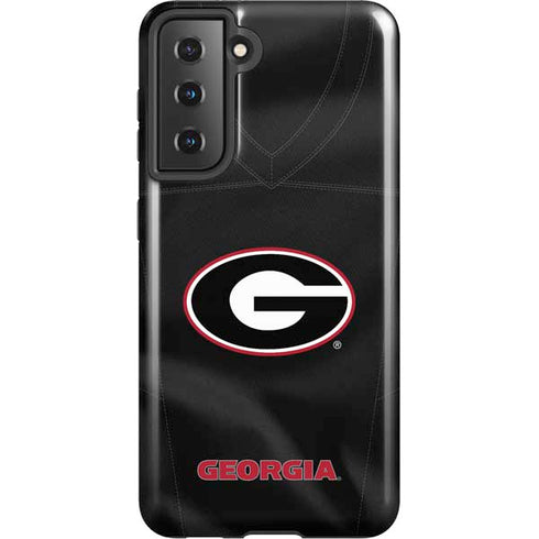 University of Georgia Black Jersey Galaxy S21 5G Pro Case