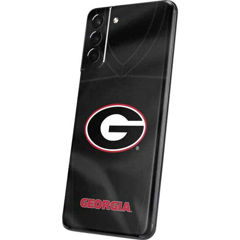 University of Georgia Black Jersey Galaxy S21 5G Skin