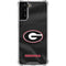 University of Georgia Black Jersey Galaxy S21 FE Clear Case