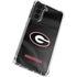 University of Georgia Black Jersey Galaxy S21 FE Clear Case