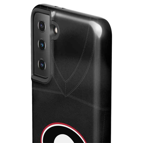 University of Georgia Black Jersey Galaxy S21 FE Pro Case