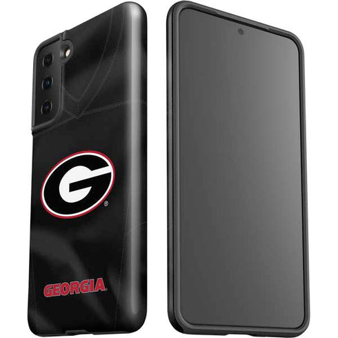 University of Georgia Black Jersey Galaxy S21 FE Pro Case