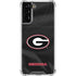 University of Georgia Black Jersey Galaxy S21 Plus 5G Clear Case