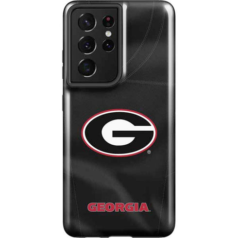 University of Georgia Black Jersey Galaxy S21 Ultra 5G Pro Case