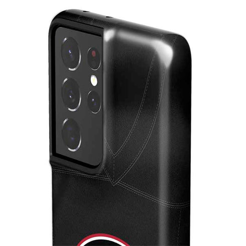 University of Georgia Black Jersey Galaxy S21 Ultra 5G Pro Case