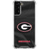 University of Georgia Black Jersey Galaxy S22 Plus Clear Case