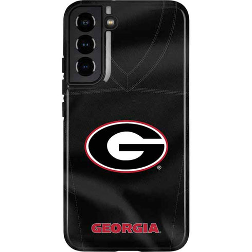 University of Georgia Black Jersey Galaxy S22 Plus Pro Case