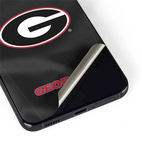 University of Georgia Black Jersey Galaxy S22 Plus Skin