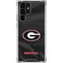 University of Georgia Black Jersey Galaxy S22 Ultra Clear Case