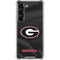 University of Georgia Black Jersey Galaxy S23 Clear Case