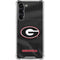 University of Georgia Black Jersey Galaxy S23 FE Clear Case