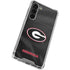 University of Georgia Black Jersey Galaxy S23 FE Clear Case